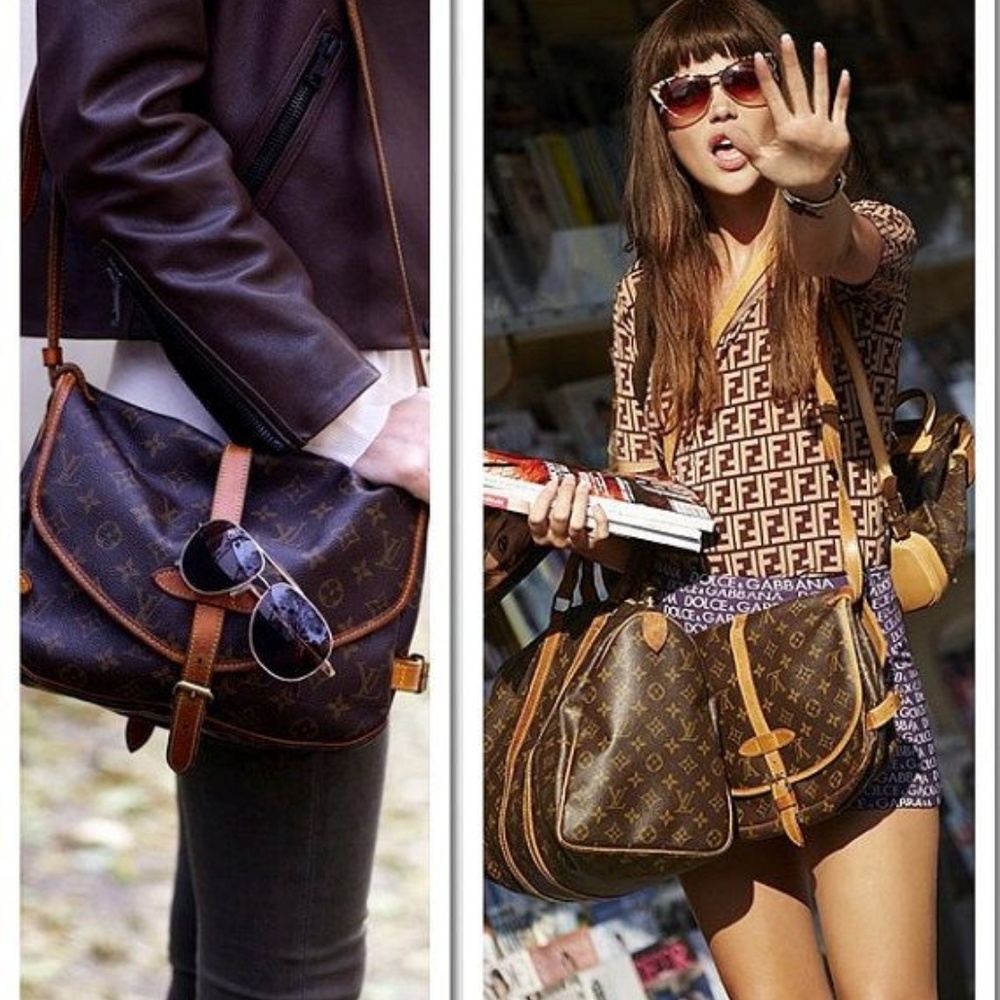 Louis Vuitton Shoulder Bag Saumur 30